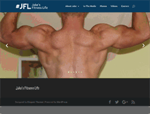 Tablet Screenshot of jakesfitnesslife.com